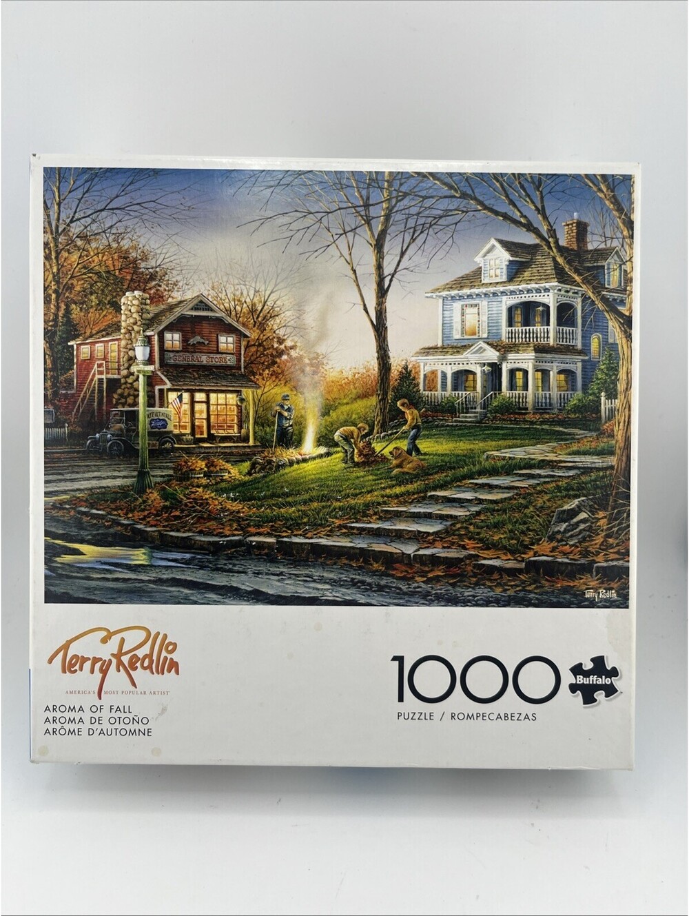 BEAUTIFUL Terry Redlin Aroma of Fall 1000 Piece Buffalo Puzzle COMPLETE